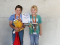 Team "rollender Tintenfisch" (1. Platz Kreativklasse - Juniorklasse)